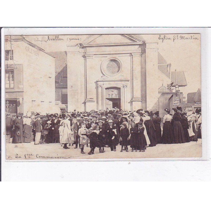 AVALLON: la 1er communion - très bon état