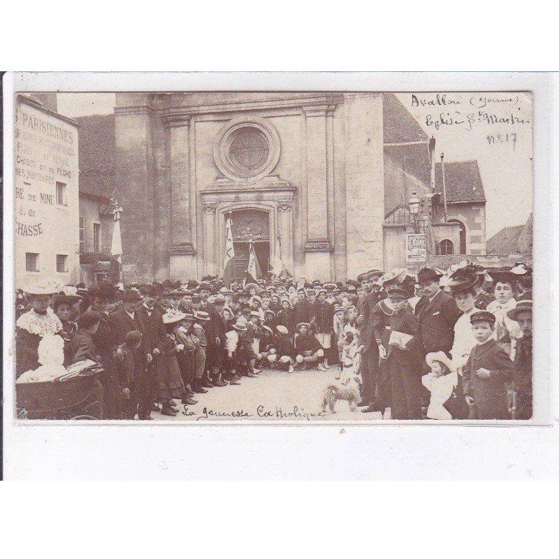 AVALLON: la jeunesse cathollique - très bon état