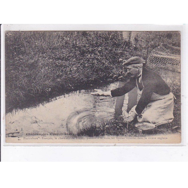 CASTELNAUDARY: château des cheminières, pisciculture - très bon état