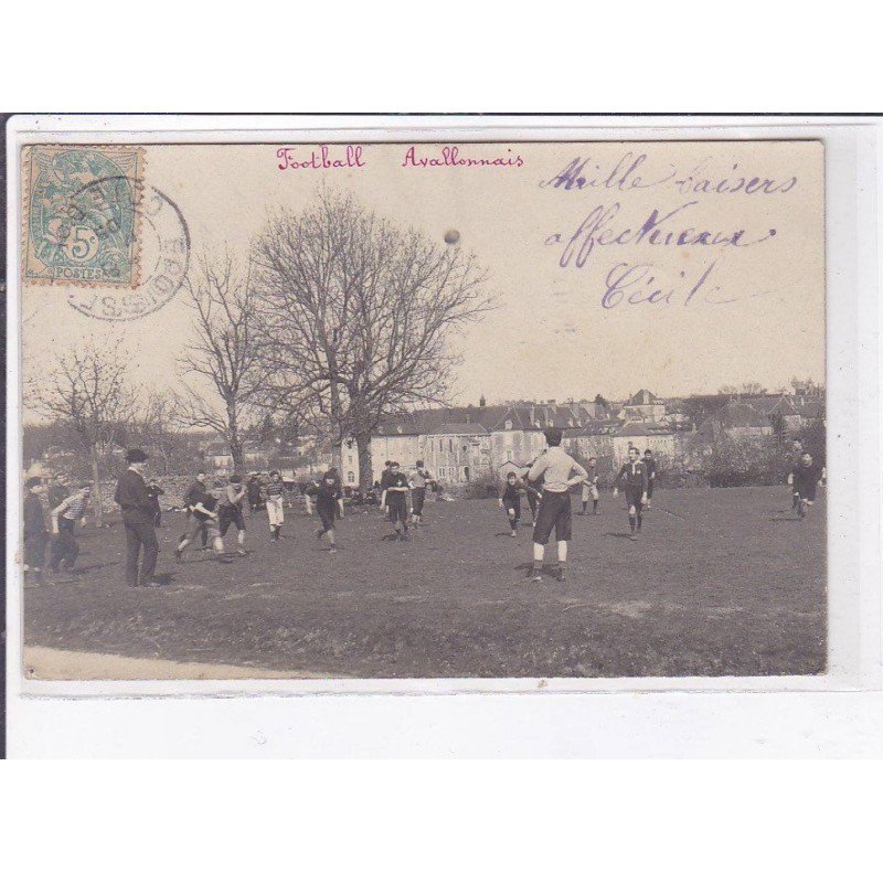 AVALLON: football, rugby, sports - très bon état