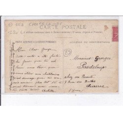 AVALLON: hiver, patinage aux châtelaines - très bon état