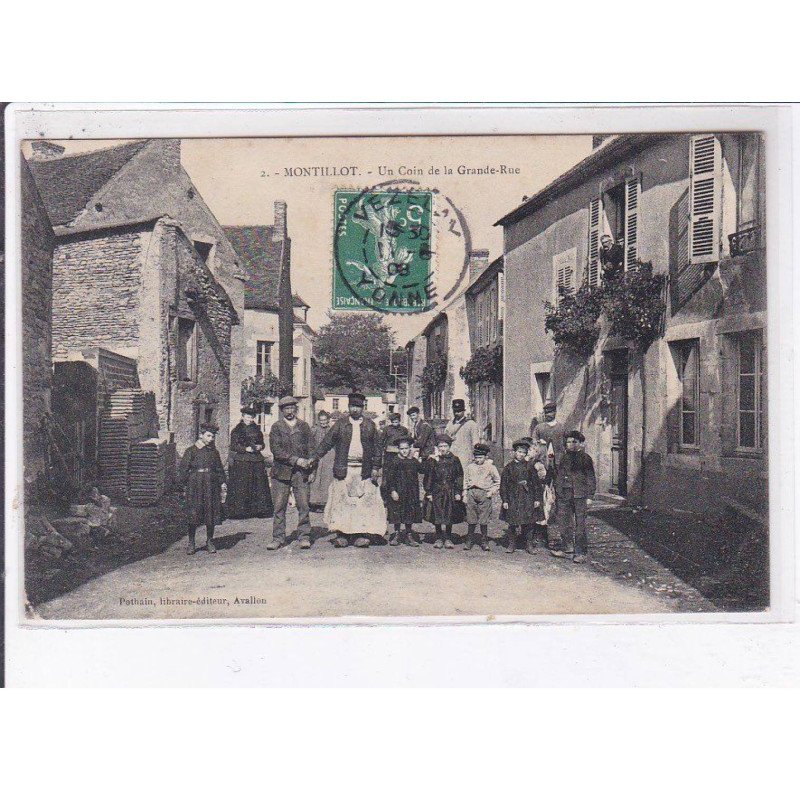MONTILLOT: un coin de la grande-rue - état