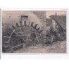 VERDIERE-sur-la-CURE: roue hydrolique du moulin - état (partiellement décollée)