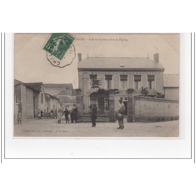 SEPT SAULX : le café du centre (tambour de ville) - très bon état