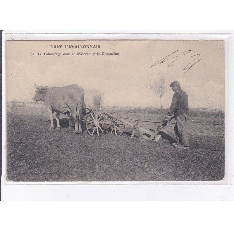 près CHASTELLUX: le labourage - état