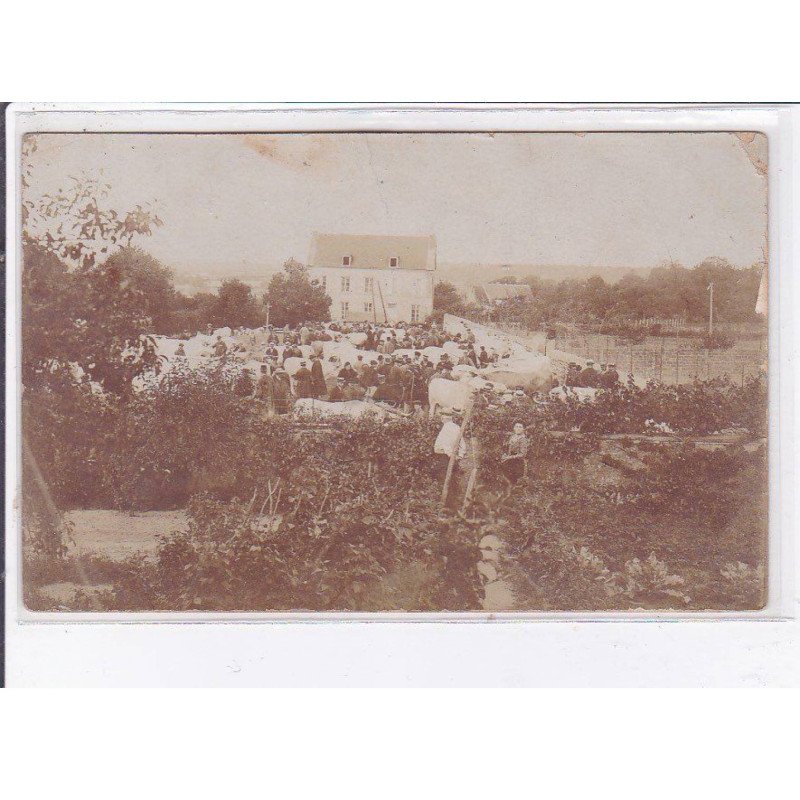 SAINT-GERMAIN-des-CHAMPS: foire, marché - état