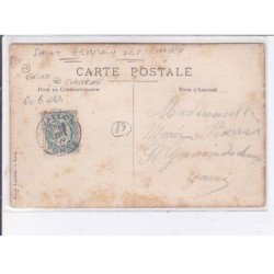 SAINT-GERMAIN-des-CHAMPS: foire, marché - état