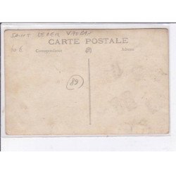 SAINT-LEGER-VAUBAN: statue et personnages - très bon état