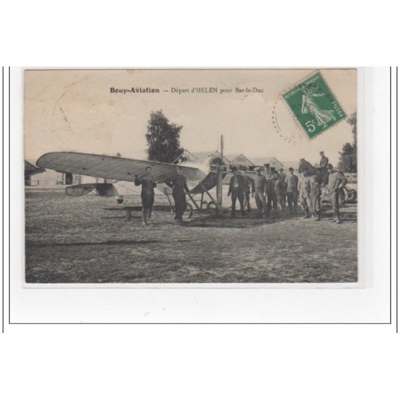 BOUY AVIATION : départ d'HELEN pour BAR LE DUC (aviation) - très bon état