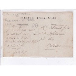 SAINT-FARGEAU: concours de pêche, départ pour la fête du bourdon - très bon état