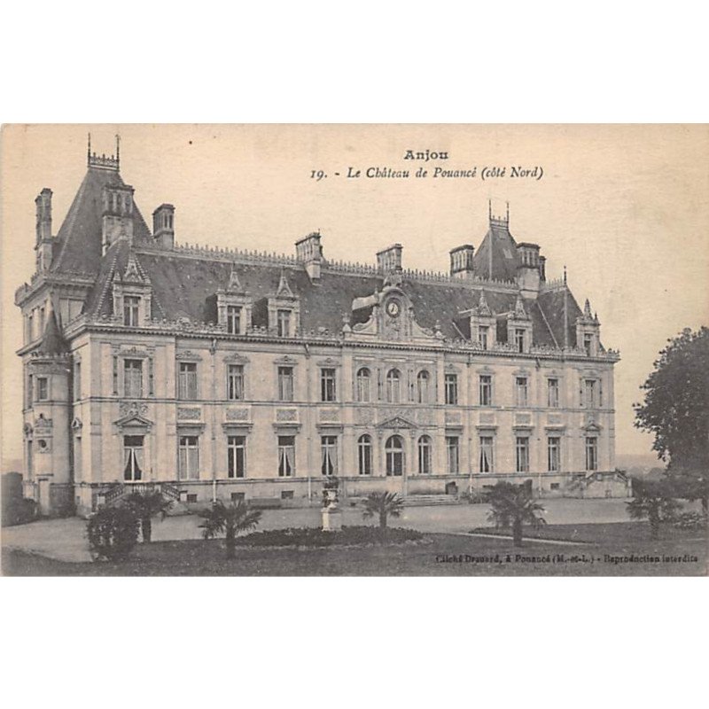 ANJOU - Le Château de Pouancé - très bon état
