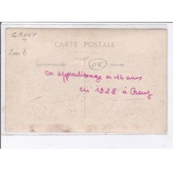 CROUY: coiffeur parfumeur désiré - très bon état