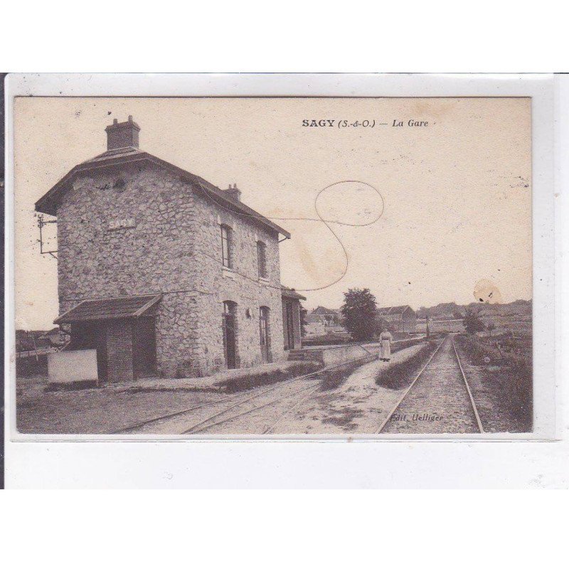 SAGY: la gare - très bon état