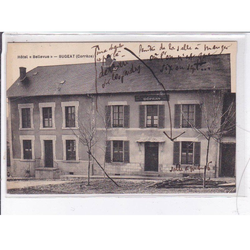 BUGEAT: hôtel "bellevue" - très bon état