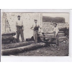 LA GUERCHE: 1 photo et 3CPA, scierie catté - très bon état