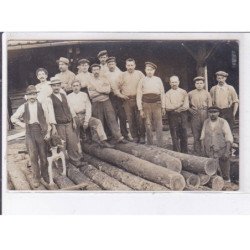 LA GUERCHE: 1 photo et 3CPA, scierie catté - très bon état