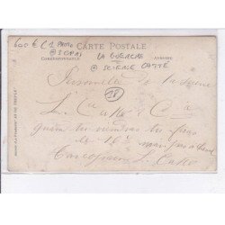 LA GUERCHE: 1 photo et 3CPA, scierie catté - très bon état
