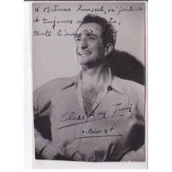 cinéma, autographe, acteur inconnu - très bon état