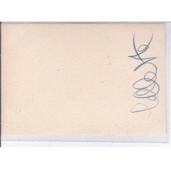 cinéma, autographe, acteur inconnu - très bon état