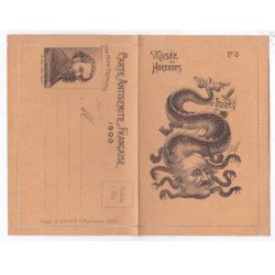 JUDAICA : AFFAIRE DREYFUS - Musée des Horreurs (carte postale antisémite - Drumond) - très bon état