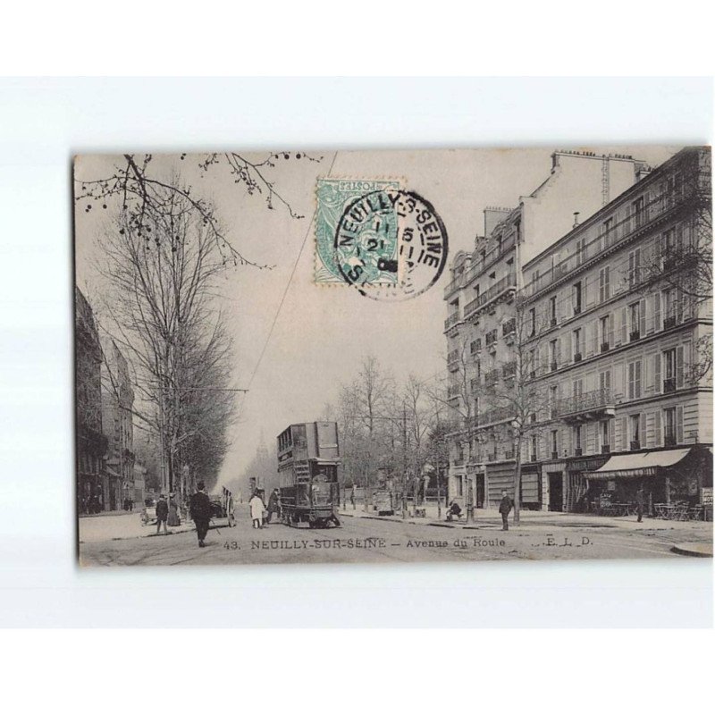 NEUILLY SUR SEINE : Avenue du Roule - état NEUILLY SUR SEINE : Avenue du Roule - état