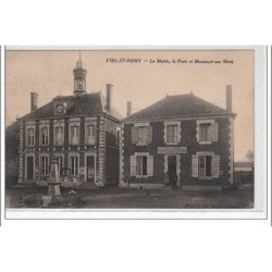 VIEL SAINT REMY - La Mairie, la Poste et le Monument aux Morts - très bon état