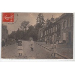 SAINT SEVER : carte photo de """"la Braiserie"""" (voiture de livraison du Planteur de Caiffa) - très bon état