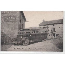 SAINT MOREIL : autobus Chateauneul-Saint Moreil - très bon état