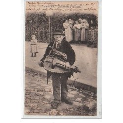 NANTES : un artiste populaire (vielleux) - très bon état