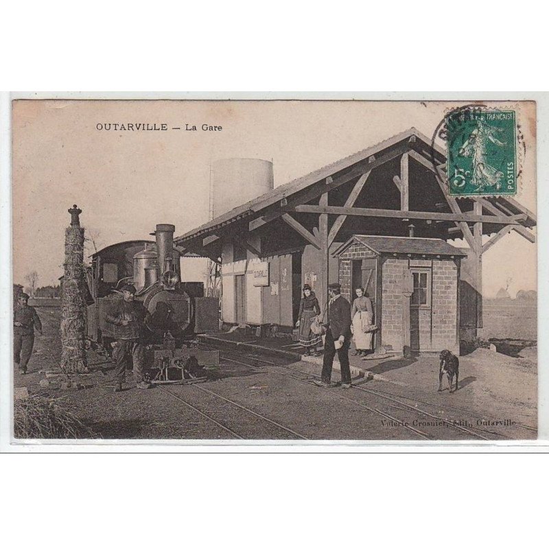 OUTARVILLE : la gare - très bon état
