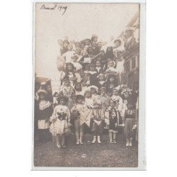 ONIVAL : carte photo de la fête du Kursaal (enfants) vers 1910 - très bon état