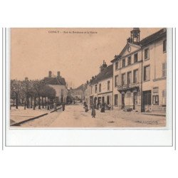 COINCY - Rue du Bordeaux et la Mairie - très bon état