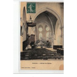 AUBENTON - Intérieur de l'église -  très bon état