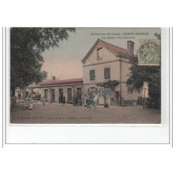 Environs de LAON - SAINT-GOBAIN - la gare (vue extérieure) - très bon état