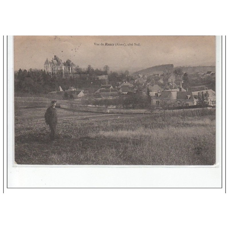 ROUCY - Vue de Roucy (côté sud) -  état
