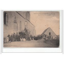 Inventaire de l'Eglise de SERMAGES le 27 Mars 1906 - Barricade de la Porte Principale - très bon état