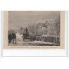 SAINT HILAIRE - Route de Cosne - hiver 1917 - effet de givre -  très bon état
