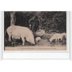TYPE AUVERGNAT - Souvenir d'excursion - les familles nombreuses de la région - très bon état