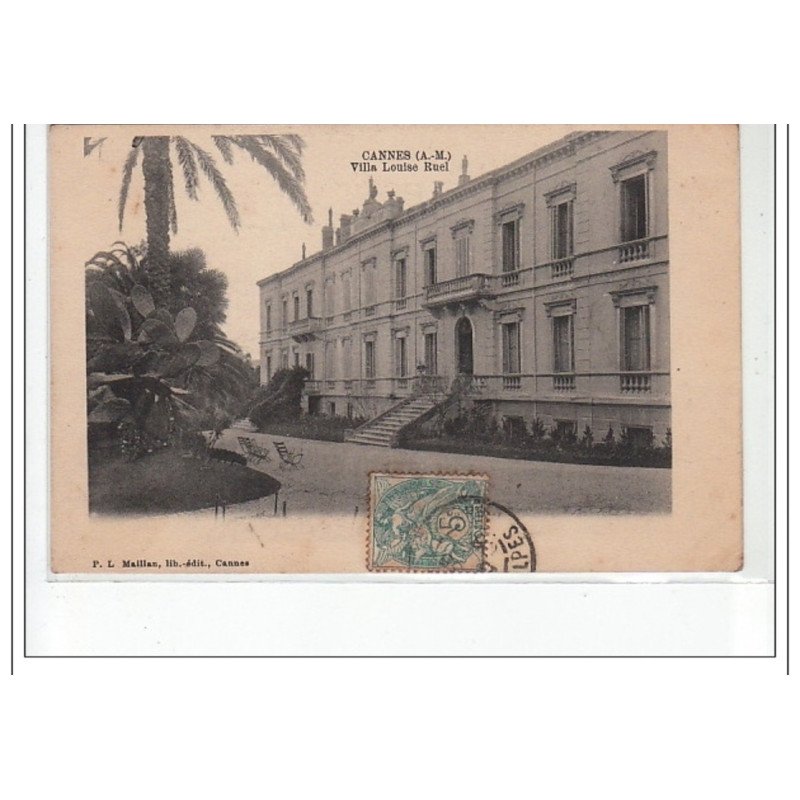 CANNES - Villa Louise Ruel - très bon état