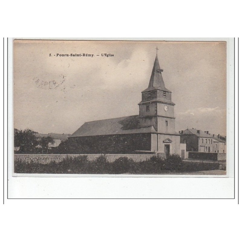 POURU SAINT REMY - L'église - très bon état