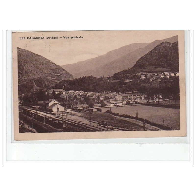 LES CABANNES - Vue générale - très bon état