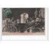 TROYES - 1ère Fête de la Bonneterie 1909 - Mlle Renée Kuntz la reine de la Bonneterie dans son landau  - très bon état