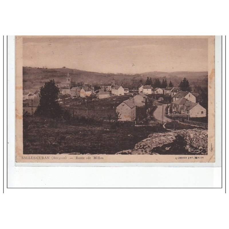 SALLEC-CURAN - Route de Millau - état