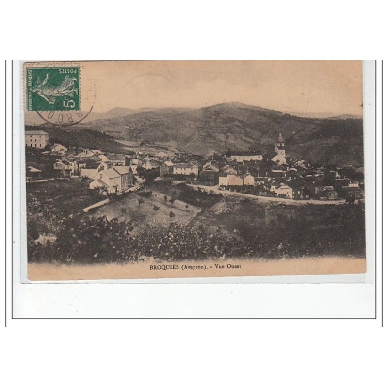 BROQUIES - vue ouest - très bon état