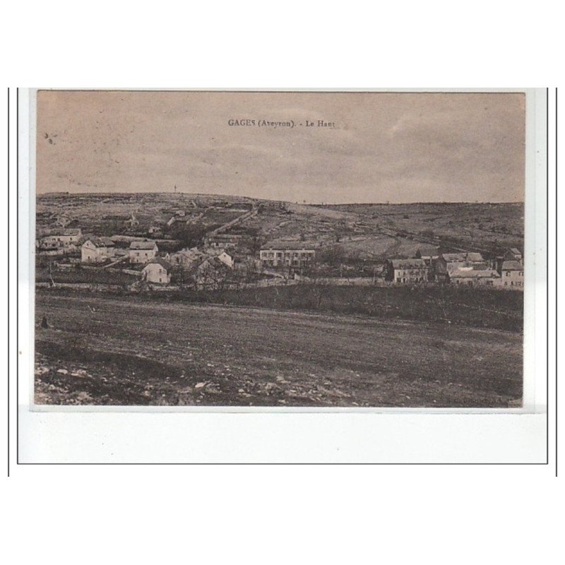 GAGES - Le haut - très bon état