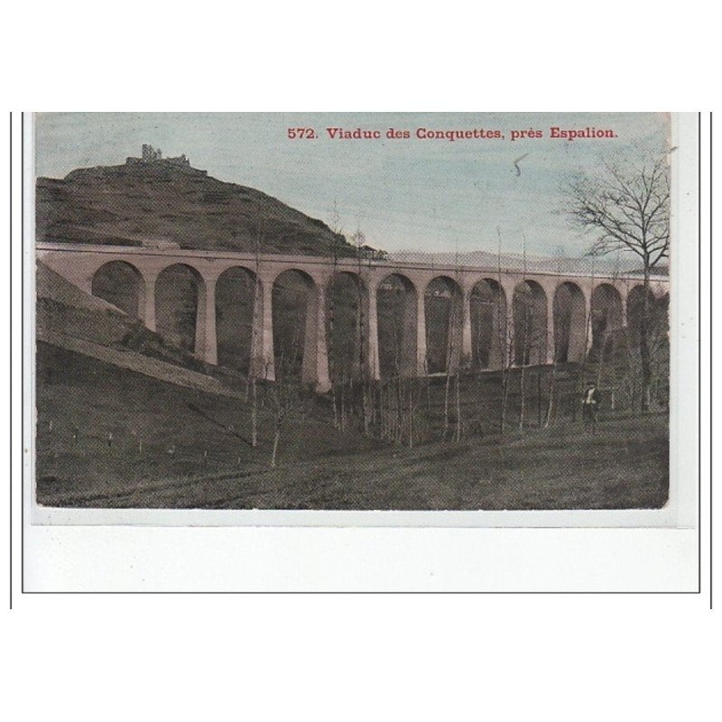 Viaduc des Conquettes, près ESPALION  - très bon état