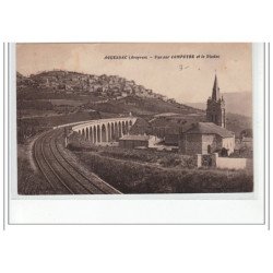 AGUESSAC - Vue sur COMPEYRE et le viaduc - très bon état