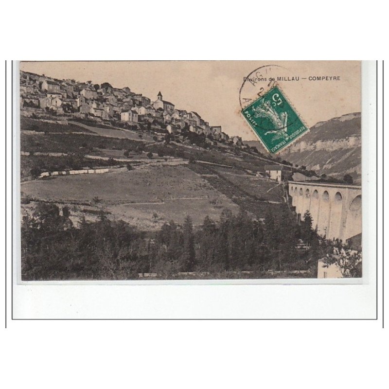 Environs de MILLAU - COMPEYRE - très bon état