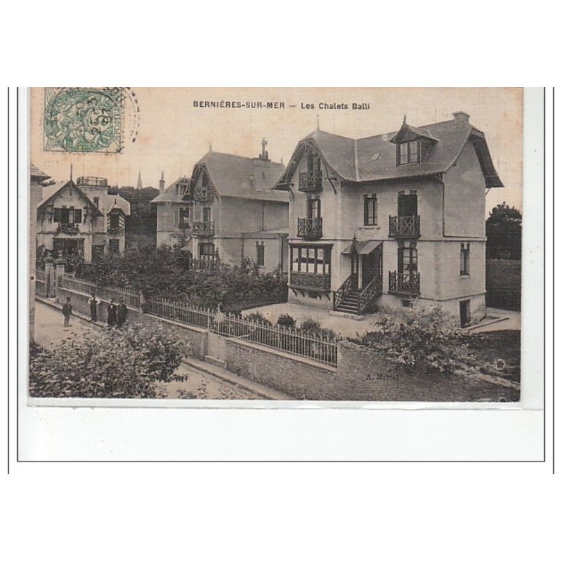 BERNIERES SUR MER - Les chalets Balli - très bon état