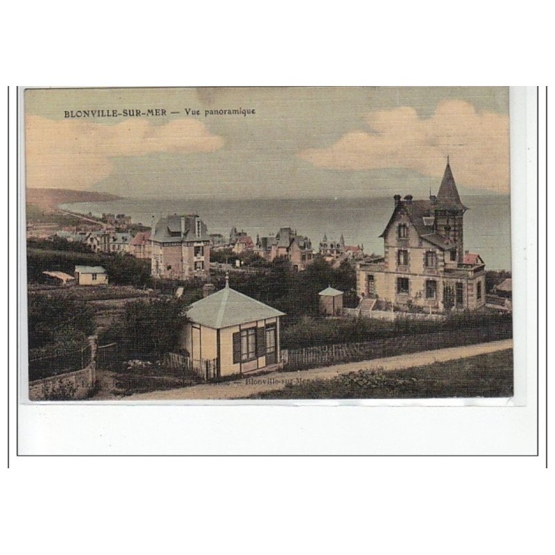 BLONVILLE SUR MER - Vue panoramique - très bon état